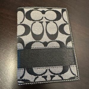 COACH passport wallet